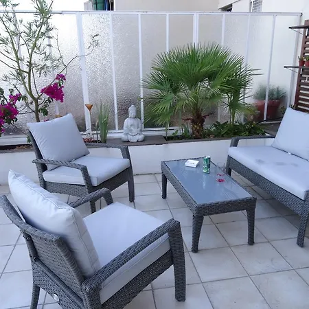 Lejlighed Val Roya Terrasse, Penthouse Avec Terrasse Panoramique Au Coeur De Nice, Quartier Des Musiciens *